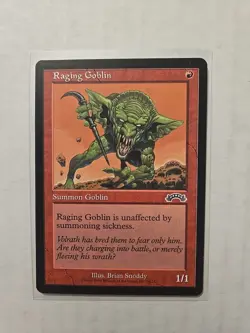 Raging Goblin - Exodus - LP - Common - Creature - Image 1