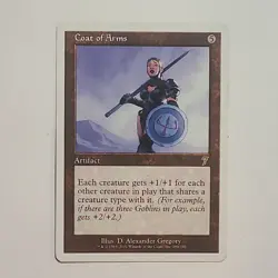 MTG Coat of Arms Seventh Edition 290/350 Regular Rare - Image 1