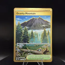 Pokemon TCG Gravity Mountain 250/191 Surging Sparks Hyper Rare Holo NM - Image 1