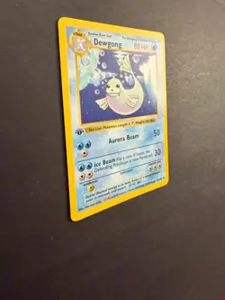 Dewgong 1st Edition Shadowless 23/102 Pokemon card - Image 2