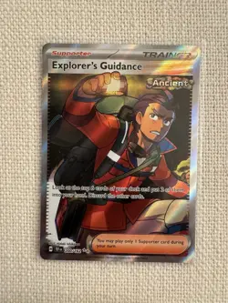 Explorer's Guidance 200/162 2024 Pokemon Temporal Forces Full Art Ultra Rare NM - Image 1