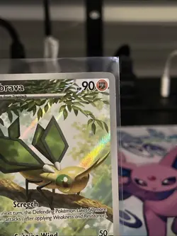 Pokemon TCG Vibrava Card 206/191 SV08 Surging Sparks NM Illustration Rare - Image 4