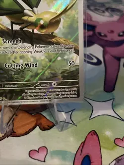 Pokemon TCG Vibrava Card 206/191 SV08 Surging Sparks NM Illustration Rare - Image 5