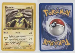 Electabuzz 1st Ed. Pokemon Neo Genesis #33 2000 - Image 3