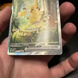Pikachu EX 276/217 SIR Ascended Heroes Pokemon English IN HAND - Image 3