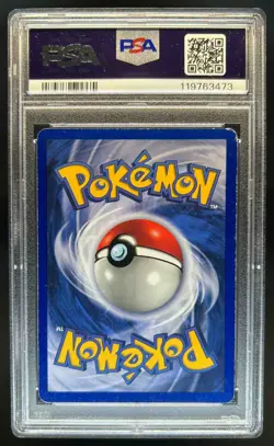 1999 Pokemon 1st Edition Machamp Holo #8/102 PSA 5 - Image 2