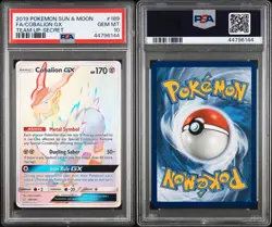 PM - 2019 - POKEMON SUN & MOON TEAM UP - #189 - COBALION GX - PSA 10 - Image 1