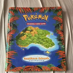 Pokemon Southern Islands Collection Binder – 1999 WOTC – Empty - Image 1