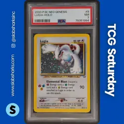 2000 POKEMON NEO GENESIS #9/111 LUGIA HOLO PSA 7 - Image 1