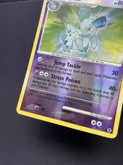 Pokemon TCG Nidorina Rising Rivals 73/111 Reverse Holo MP. - Image 2