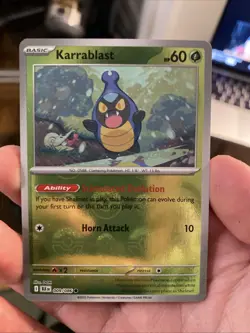 Karrablast 9/86 [Pokeball Holo] - Black Bolt - Mint - Near Mint - Pokemon TCG - Image 1