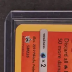 2019 POKEMON SM BLACK STAR PROMO #SM226 CHARIZARD HOLO - Image 3