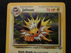 Pokemon TCG Jolteon Jungle 4/64 Holo Unlimited Holo Rare NM/LP - Image 3