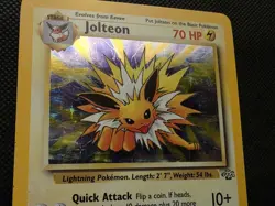 Pokemon TCG Jolteon Jungle 4/64 Holo Unlimited Holo Rare NM/LP - Image 5