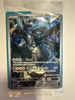 Pokemon TCG Ascended Heroes N's Zekrom 031 Promo Pokemon Center Stamped Sealed - Image 1