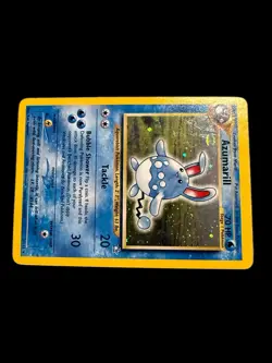 Azumarill 2/111 Pokemon TCG 2000 Neo Genesis Holo Unlimited Holo Rare - Image 2