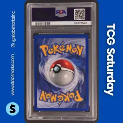 1999 POKEMON FOSSIL #12/62 MOLTRES HOLO PSA 9 - Image 2