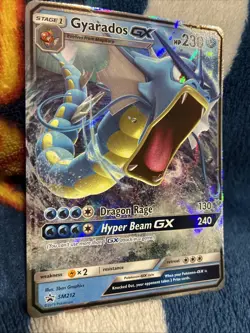2019 POKEMON SM BLACK STAR PROMO SM212 GYARADOS GX HIDDEN FATES TINS Mint - Image 2