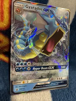 2019 POKEMON SM BLACK STAR PROMO SM212 GYARADOS GX HIDDEN FATES TINS Mint - Image 3