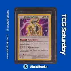 2017 POKEMON SHINING LEGENDS #57/73 ARCEUS RARE SHINING - Image 1