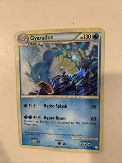 Gyarados 4/123 Cracked Ice Holo Pokemon TCG Heart Gold Soul Silver - Image 1