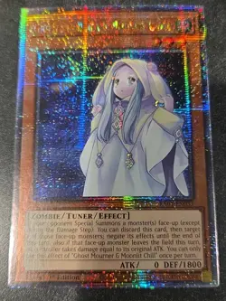 Yugioh Ghost Mourner & Moonlit Chill Quarter Century Rare RA04-EN033 - Image 1