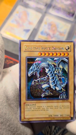 Blue-Eyes White Dragon(Power of Chaos: Kaiba the Revenge)PCK-001 Yu-Gi-Oh! LP - Image 2