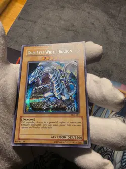 Blue-Eyes White Dragon(Power of Chaos: Kaiba the Revenge)PCK-001 Yu-Gi-Oh! LP - Image 4