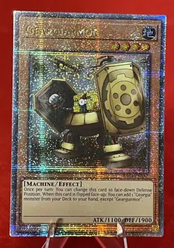 Yu-Gi-Oh! Geargiarmor 1st Ed Quarter Century Secret Rare RA04-EN187 NM/M - Image 3
