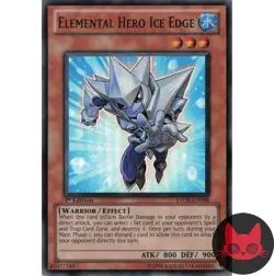 Yugioh Elemental HERO Ice Edge STOR-EN098 Super Rare 1st Edition NM - Image 1
