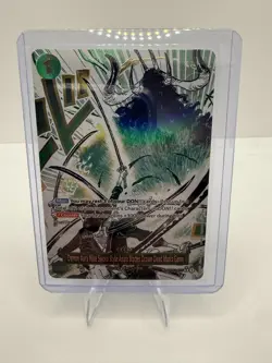 Demon Aura Nine Sword Style Asura Blades Drawn Dead Man's Game Alt Art OP12-037 - Image 1