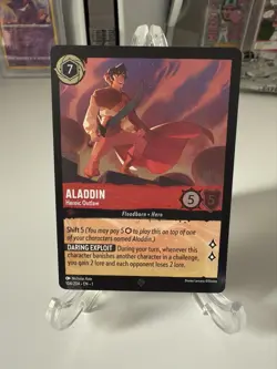 Disney Lorcana, The First Chapter - Aladdin, #104/204 - Heroic Outlaw - Image 1