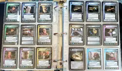 Lot Of 446 Star Trek Next Generation Deep Space Nine Cards MP To HP With Rares - Image 2