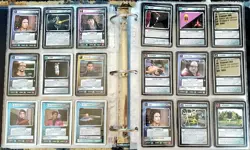 Lot Of 446 Star Trek Next Generation Deep Space Nine Cards MP To HP With Rares - Image 3