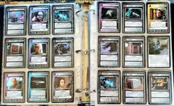 Lot Of 446 Star Trek Next Generation Deep Space Nine Cards MP To HP With Rares - Image 4