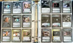 Lot Of 446 Star Trek Next Generation Deep Space Nine Cards MP To HP With Rares - Image 5