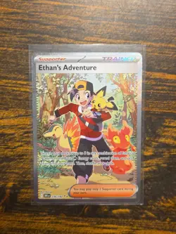 Ethan's Adventure 236/182 SV10: Destined Rivals NM Pokemon Card TCG - Image 1
