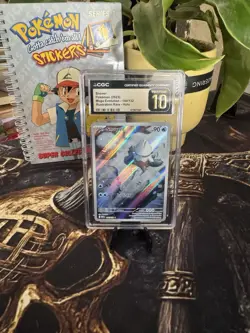 Pokemon Card Snover 132 Mega Evolution ILLUSTRATION Pristine Grade 10 NOT PSA - Image 1