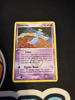 Chimecho 17/101 EX Hidden Legends Reverse Holo Rare Pokemon Card DMG - Image 1