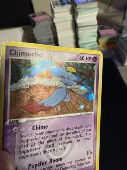 Chimecho 17/101 EX Hidden Legends Reverse Holo Rare Pokemon Card DMG - Image 2