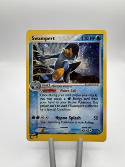 Ruby & Sapphire Holo and reverse holo pokemon cards- Swampert, Grovyle, Sceptile - Image 1