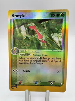 Ruby & Sapphire Holo and reverse holo pokemon cards- Swampert, Grovyle, Sceptile - Image 3