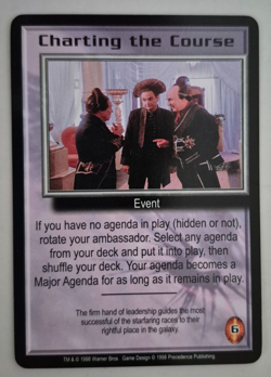 Charting the Course Promo Card Babylon 5 B5 CCG Precedence Entertainment NM - Image 1