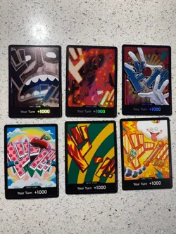 One Piece PRB-02 DON!! Card lot (6) - 3 Foil - Image 1