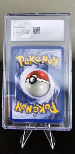 Pikachu CGC VG/EX+ 4.5 CHUNKY pokemon (2000) Base Set 2 87/130 Vintage Card Slab - Image 2