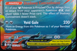 2025 Phantasmal Flames Mega Gengar EX Holo#056(PFL EN)Dbl Rare Pokemon Card! - Image 3