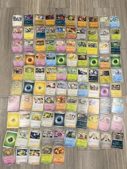 Huge Pokemon Cards Lot Of 95 Cards🔥🔥🔥🔥 - Image 1