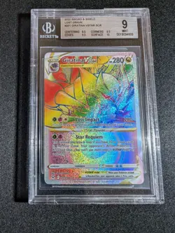 Beckett Graded Pokemon Card Lot - Lugia VSTAR, Palkia VSTAR, Giratina VSTAR - Image 3