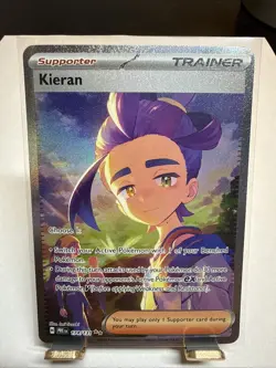 Pokemon TCG Kieran Trainer Prismatic Evolutions Card 174/131 - Image 1
