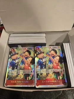 SR/R OP05 -OP13 English AND Jap Card Over 1000+ Cards Bulk (Common and Uncommon) - Image 1